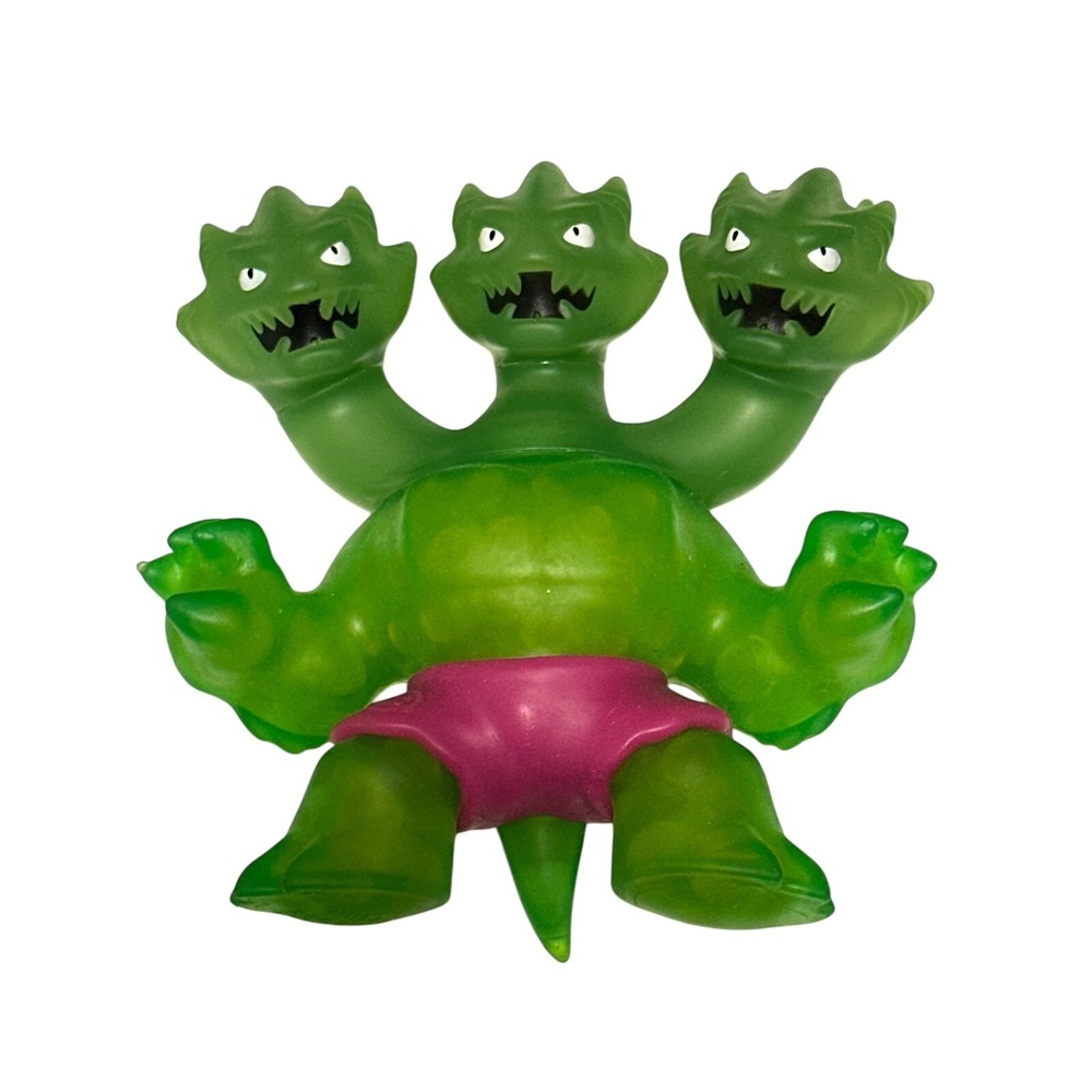 Heroes Of Goo Jit Zu Green Hydra Rare Hydra Stretch Action Figure